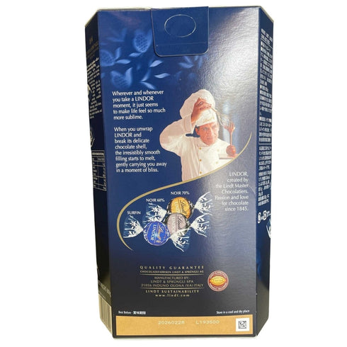 LINDT リンツ リンドール ダークアソート - ナショナルマート通販
